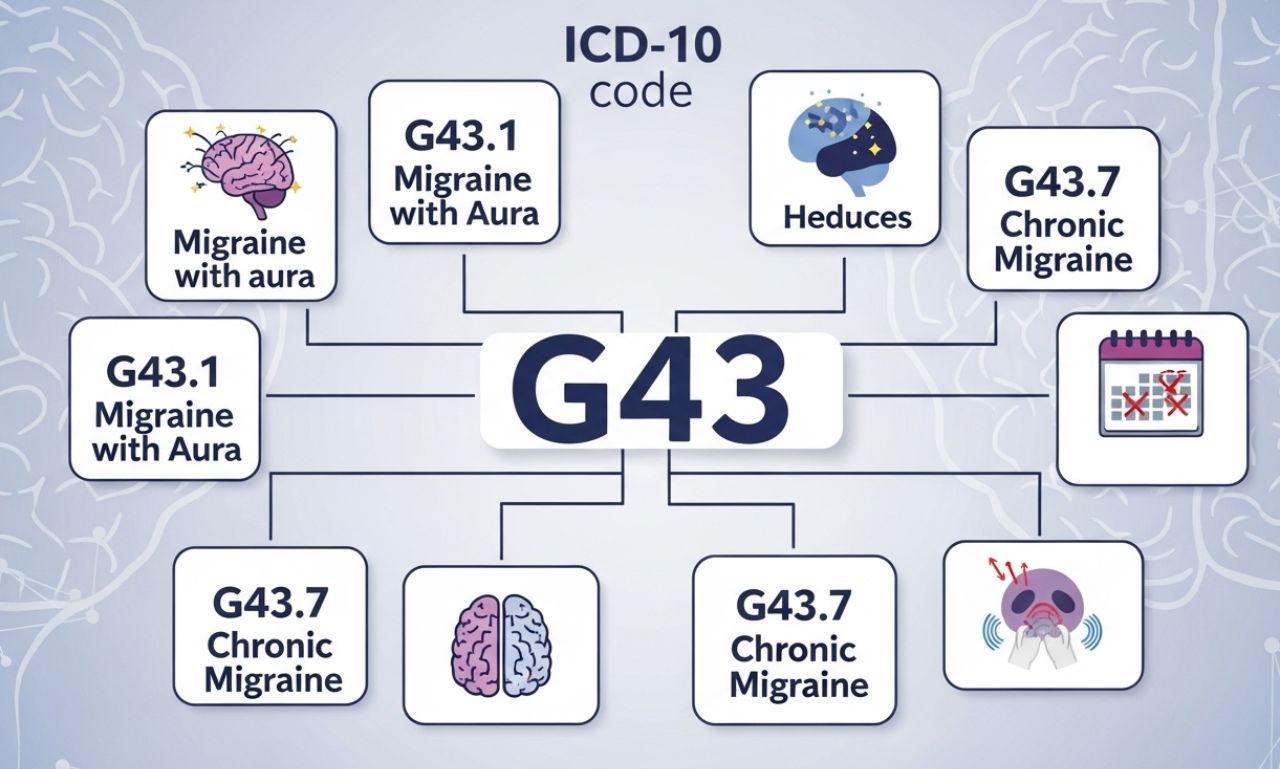 CID10G43: ICD-10 Migraine Code Guide | Types & Diagnosis