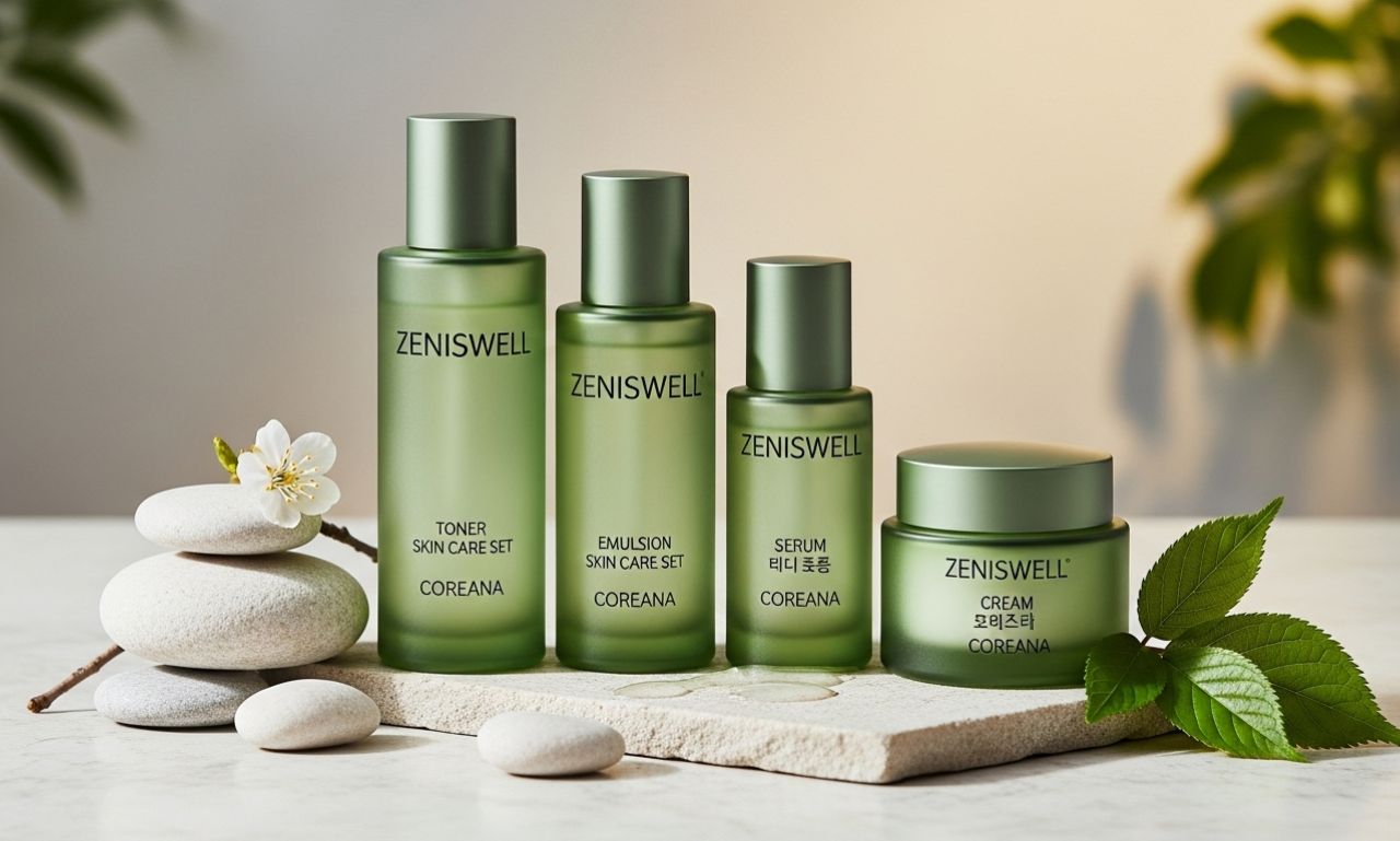 Coreana Skin Care Set Zeniswell Review: Benefits & Ingredients