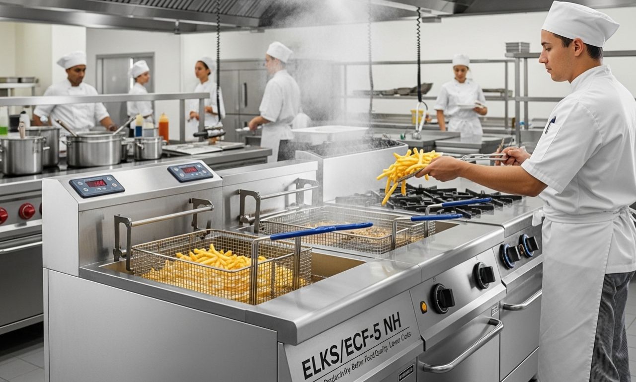 elks/ecf-5 nh 70 lbs deep fryer specs sheet