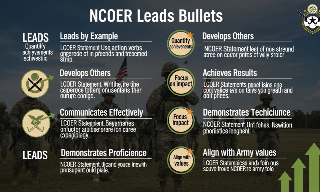 Mastering NCOER Leads Bullets: Complete Guide for Army NCOs