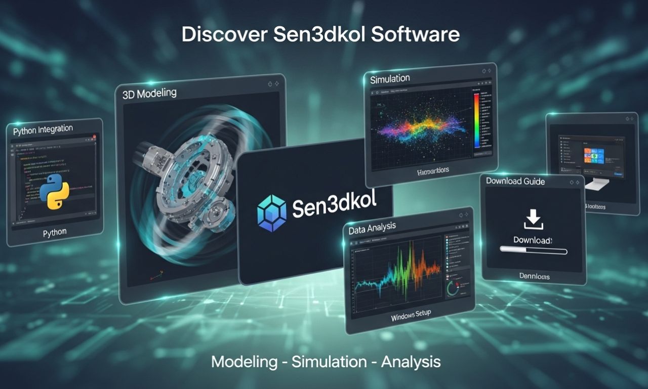 Sen3dkol Software | Python Integration & Windows Setup