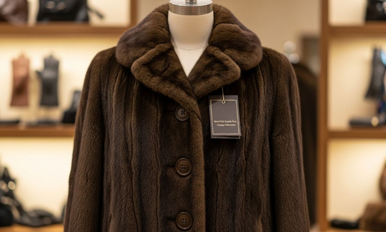 mouton lamb coat